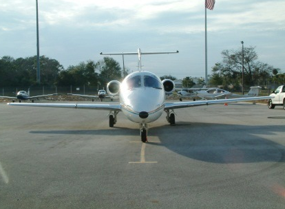 Picture-of-Light Jet-tail-number