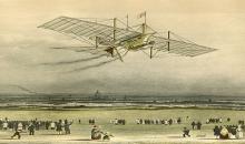 Henson Aerial Steam Carriage Historic Aircraft � Private Jet Charter Flights