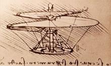 Leonardo da Vinci Aerial Screw Historic Aircraft � Private Jet Charter Flights